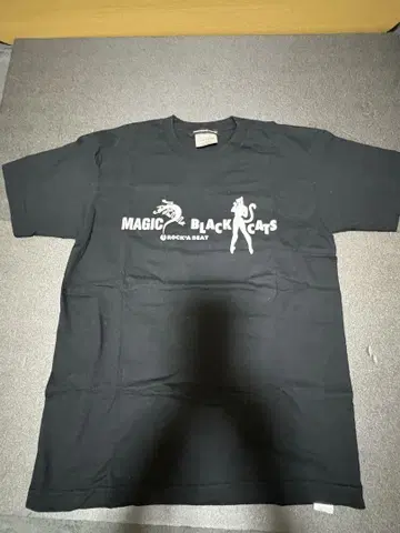 MAGIC BLACK CATS 티셔츠 Medium 블랙