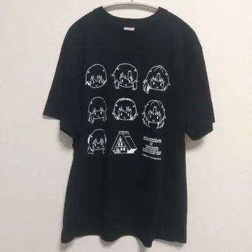 새상품급! 히구라시노 나쿠고에 티셔츠 L 사이즈