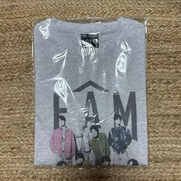FAM 그레이 티셔츠