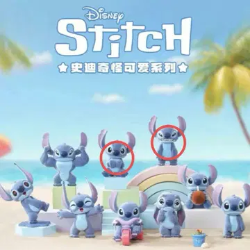 52TOYS 귀여운 스티치 피규어 2개 세트
