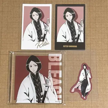 BLEACH WORLD 아크릴 코스터 사진풍 시트 스티커 우노하나