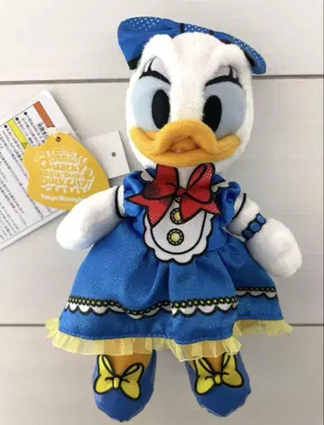 디즈니 파루파루자 데이지 봉제 인형 배지