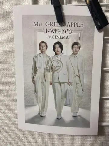 MrsGreenApple The White Lounge 포스터 카드