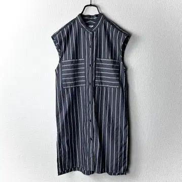 스티븐 앨런 COTTON STRIPE BAND NO SLEEVE