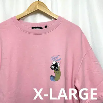 X-LARGE 엑스라지 반팔 맨투맨 트레이닝복 XL