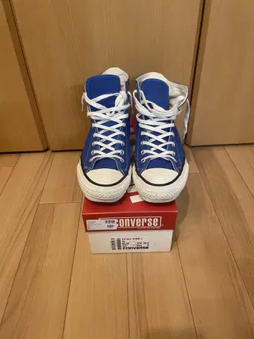 컨버스 올스타 하이컷 스니커즈 파랑 26.5cm
