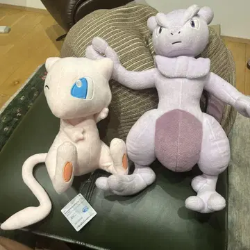 뮤우 뮤츠 봉제 인형 세트
