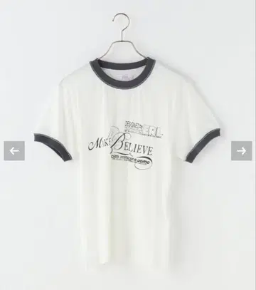 ERL 이얼엘 / UNISEX MAKE BELIEVE TSHIRT