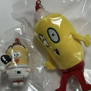 마카로니 연필 마카피군 마스코트 키링 & 입체 키링