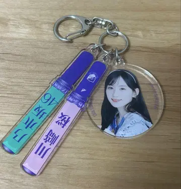 노기자카46 A상 개별 스틱 라이트 키링 카와사키 사쿠라