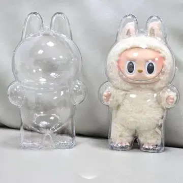 서 있는 러브부 클리어 케이스 레인 커버 보호 케이스 2개 세트