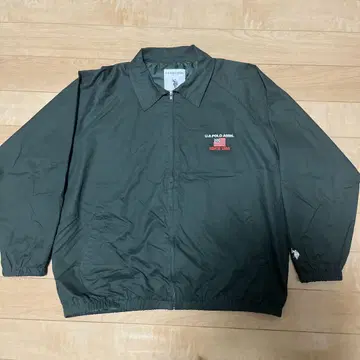 U.S. POLO ASSN. 나일론 자켓 M 사이즈 다크 그린