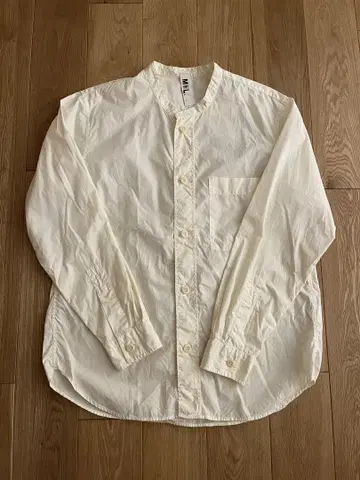 MHL 밴드 카라 셔츠