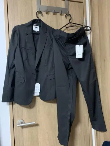 할인 OK WWS 차콜 비즈니스 정장 M