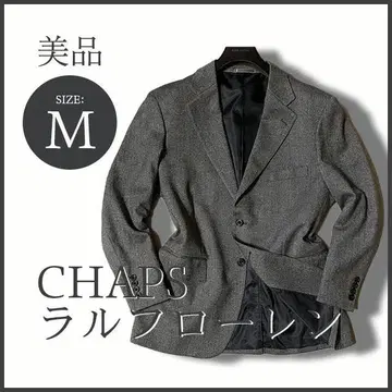 CHAPS 랄프 로렌 캐시미어 혼방 썸머 트위드 자켓 M 새상품급