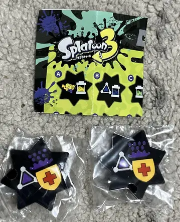 Splatoon3 핀 배지 기어 파워 조각 서브 감소 2개 세트