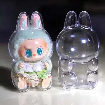 앉아 러브부 클리어 케이스 레인 커버 보호 케이스 2개 세트