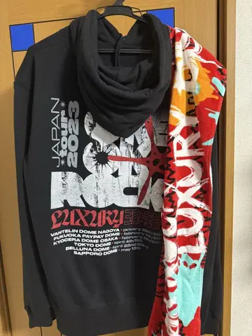 원오크 ONE OK ROCK Luxury Disease 후드티
