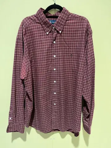 Ralph Lauren 클래식 핏 체크 셔츠 XXL