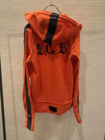 00s 아카이브 L.G.B. 로고 박서 후드 티셔츠 y2k