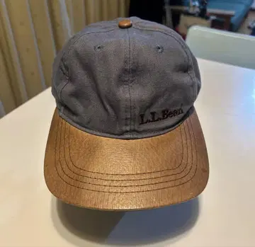 L.L.Bean 캡 브라운, 그레이 츠바 가죽