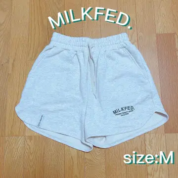 MILKFED. 밀크 페도 숏 팬츠 오트밀