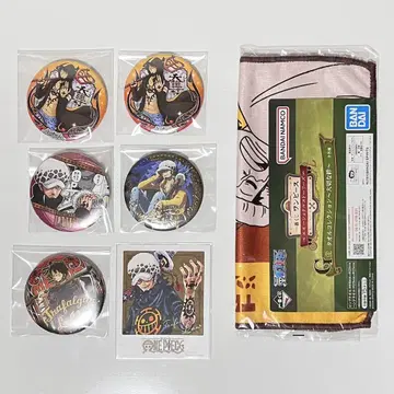 ONEPIECE 원피스 로우 놈들 캔뱃지 제일복권 묶음 판매