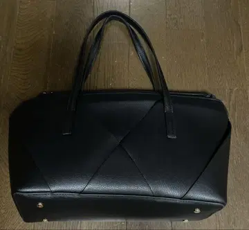 뜨개질 직사각형 백 ZARA 자라 블랙 검정