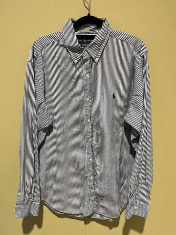Ralph Lauren 클래식 핏 스트라이프 셔츠