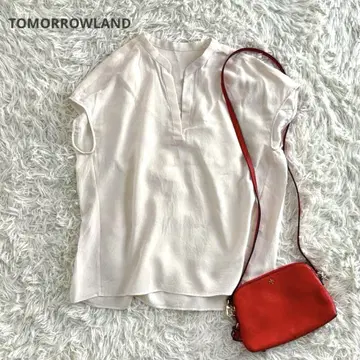 TOMORROWLAND 투모로우랜드 스키퍼 블라우스 실크 100%