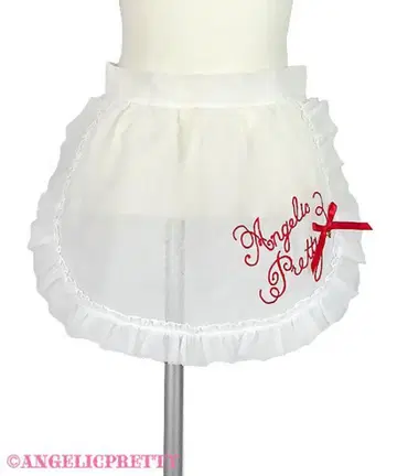 오리지널 로고 Fairy 프릴 에이프런 Angelic Pretty