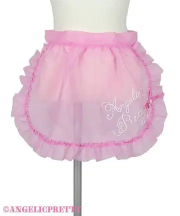 오리지널 로고 Fairy 프릴 에이프런 Angelic Pretty