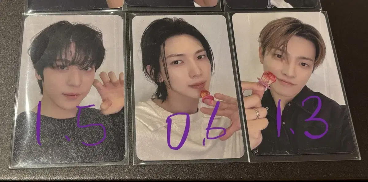 Ateez yunho yeosang hong Apple Music lucky draw photocard wts