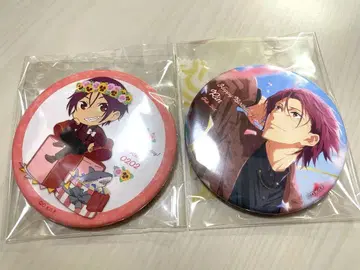Free! FS 생일 굿즈 마츠오카 린 캔뱃지 2개