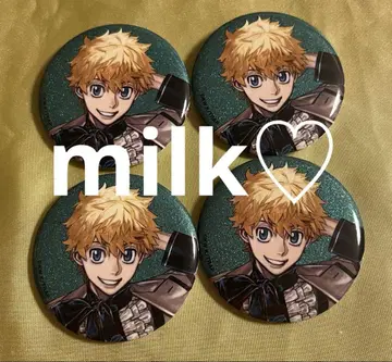 도쿄 리벤저스 art by au 글리터 캔뱃지 하나가키 타케미치 4개