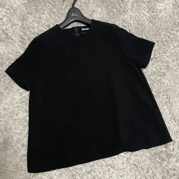 컨디션 최상 띠어리 럭스 23SS GEMMA ROW CREPE 블랙 38