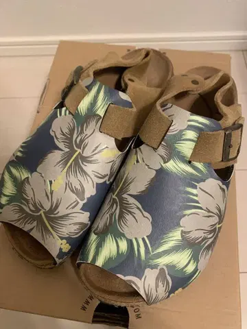 BIRKENSTOCK papillio VIENNA 파필리오 비엔나 꽃무늬