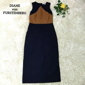DIANE von FURSTENBERG 슬리브리스 원피스