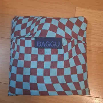 BAGGU 에코백 스탠다드 트리피 체커
