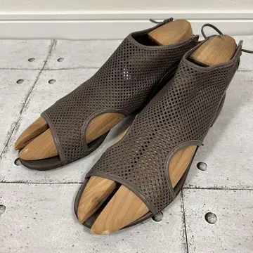 J.CREW 이탈리아제 샌들 메쉬 가죽 어퍼 10