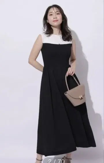 앱와이어 리셰 홀 의류 뷔스티에 절개 원피스
