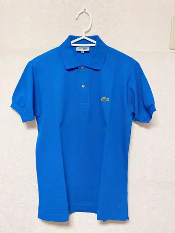 라코스테 블루 여성용 폴로 셔츠 반팔 미사용 LACOSTE