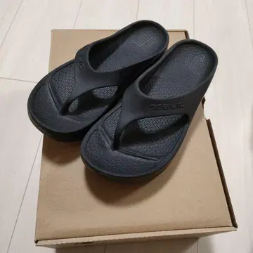 TELIC 더블 플립 플롭 테릭 W-FLIPFLOP 통굽