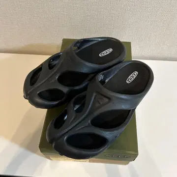 KEEN 샨티 26cm 블랙/다운 블루