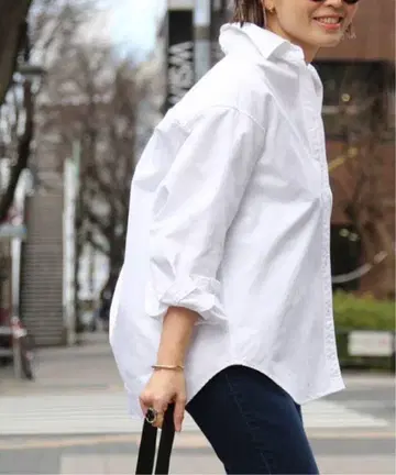 MUSE Deuxieme Classe OXFORD BD 셔츠 자켓