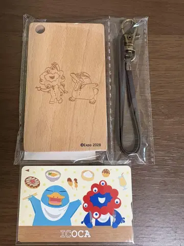 ICOCA가 포함된 패스 케이스