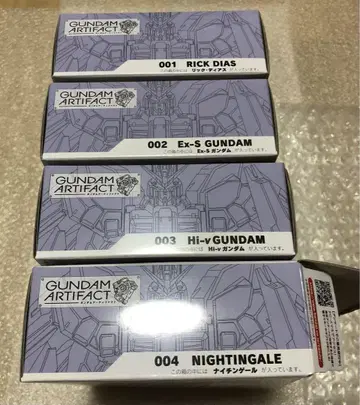 GUNDAM ARTIFACT 4종 묶음 판매