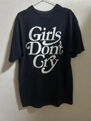 Girls Don't Cry 티셔츠 블랙 L 사이즈