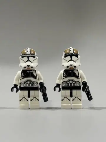레고 스타 워즈 LEGO 클론 트루퍼 거너 2개