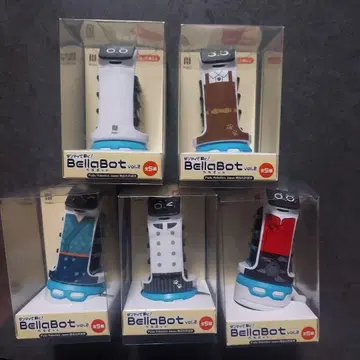 태엽으로 움직이는 BellaBot 벨라봇 전 5종 세트 기믹 로봇